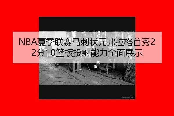 NBA夏季联赛马刺状元弗拉格首秀22分10篮板投射能力全面展示